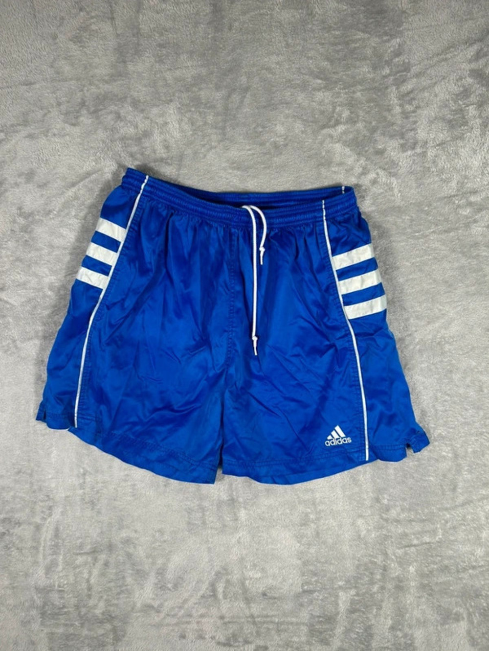 Adidas vintage track shorts size L